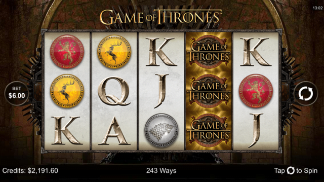 Slots Game Of Thrones