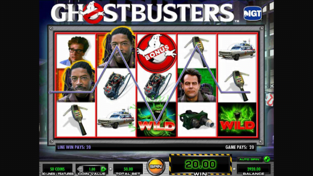 Ghostbusters Slot Machine App